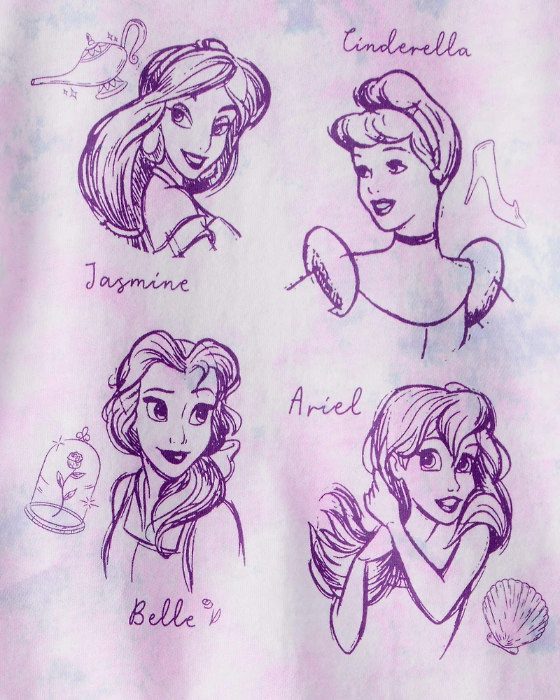 Baby Girl 2-Piece Disney Princess Outfit Set - Pink