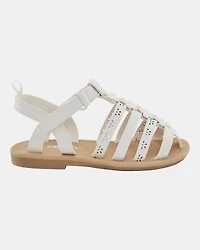 Toddler Casual Sandals - White