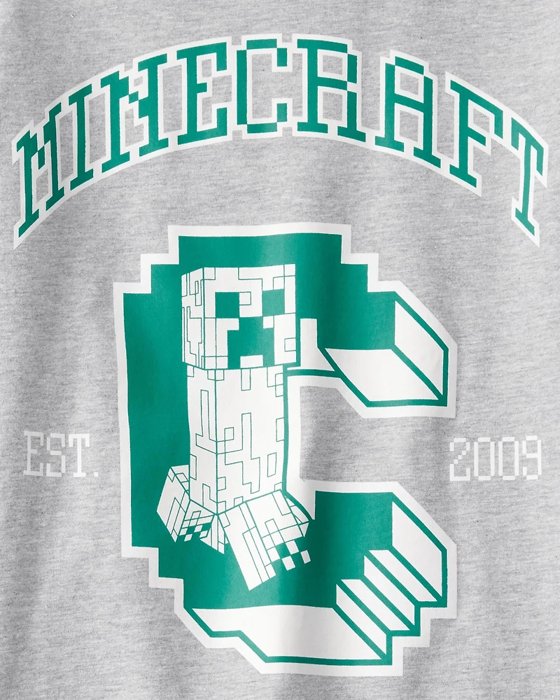 Boys 2-Piece Minecraft® Outfit Set - Grey/Green