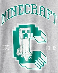Boys 2-Piece Minecraft® Outfit Set - Grey/Green