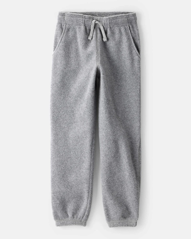 Boys Fleece Joggers - Grey