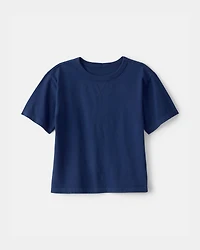 Boys Short-Sleeve T-Shirt - Navy
