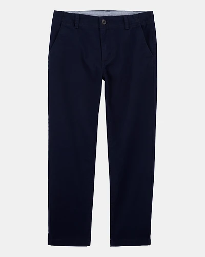 Boys Chino Uniform Pants - Navy