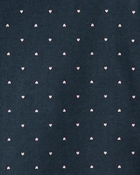 Baby Girl 4-Pack Unicorn, Heart, Star Print Long-Sleeve Multipack Bodysuits - Multi