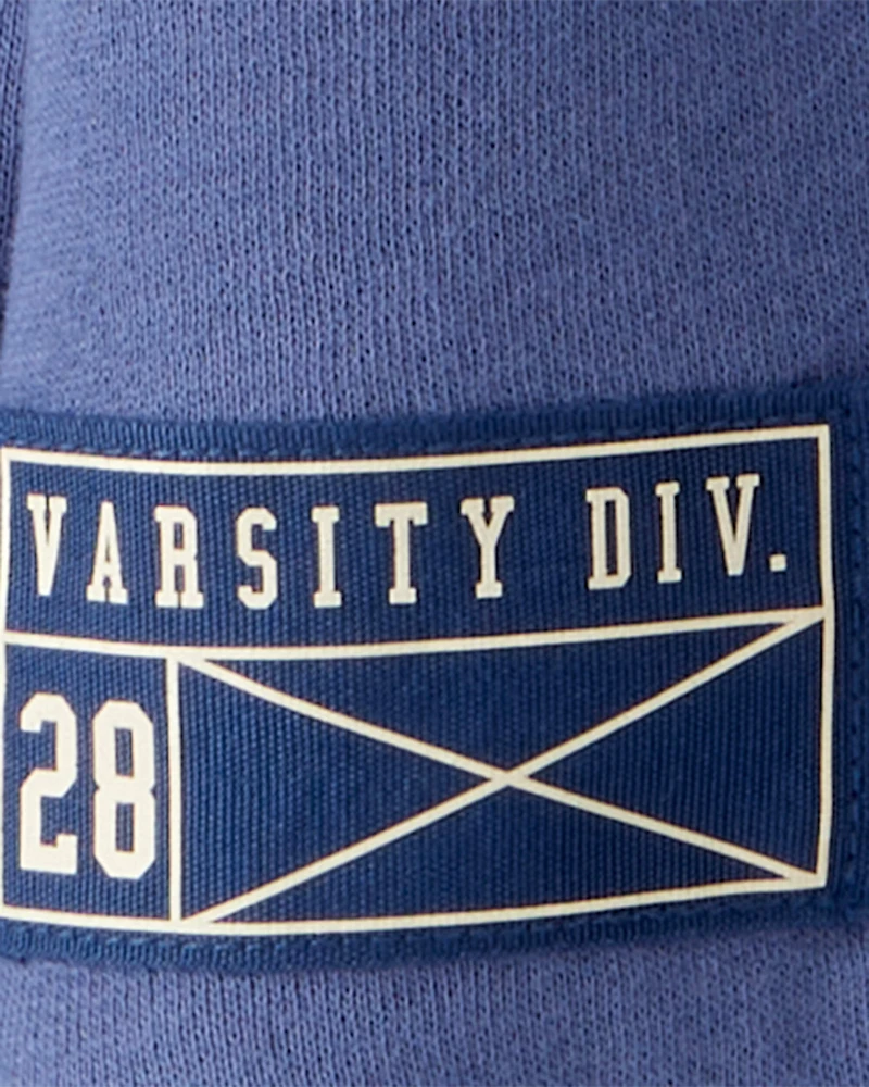 Boys Color-Block Pullover Sweatshirt - Blue