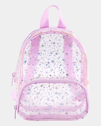 Foil Star Mini Backpack - Pink