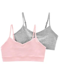 Girls 2-Pack Bralettes