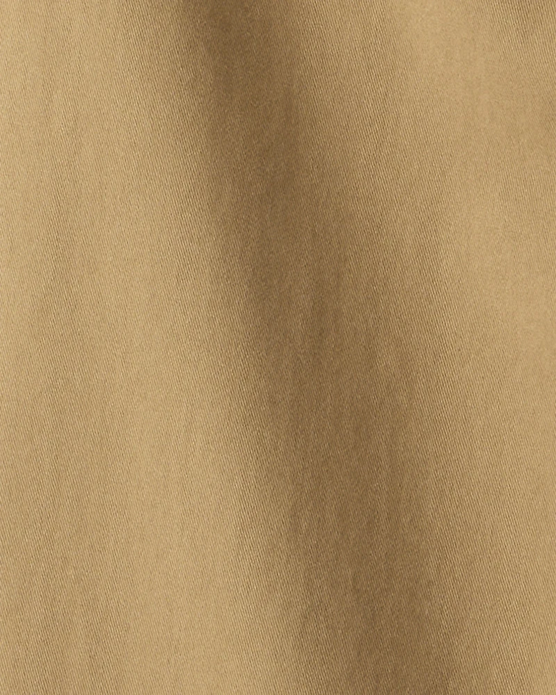 Boys Cotton Chino Pants - Khaki