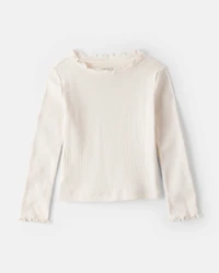 Toddler Girl 2-Piece PlaidCotton Long-Sleeve Dress Set - Red