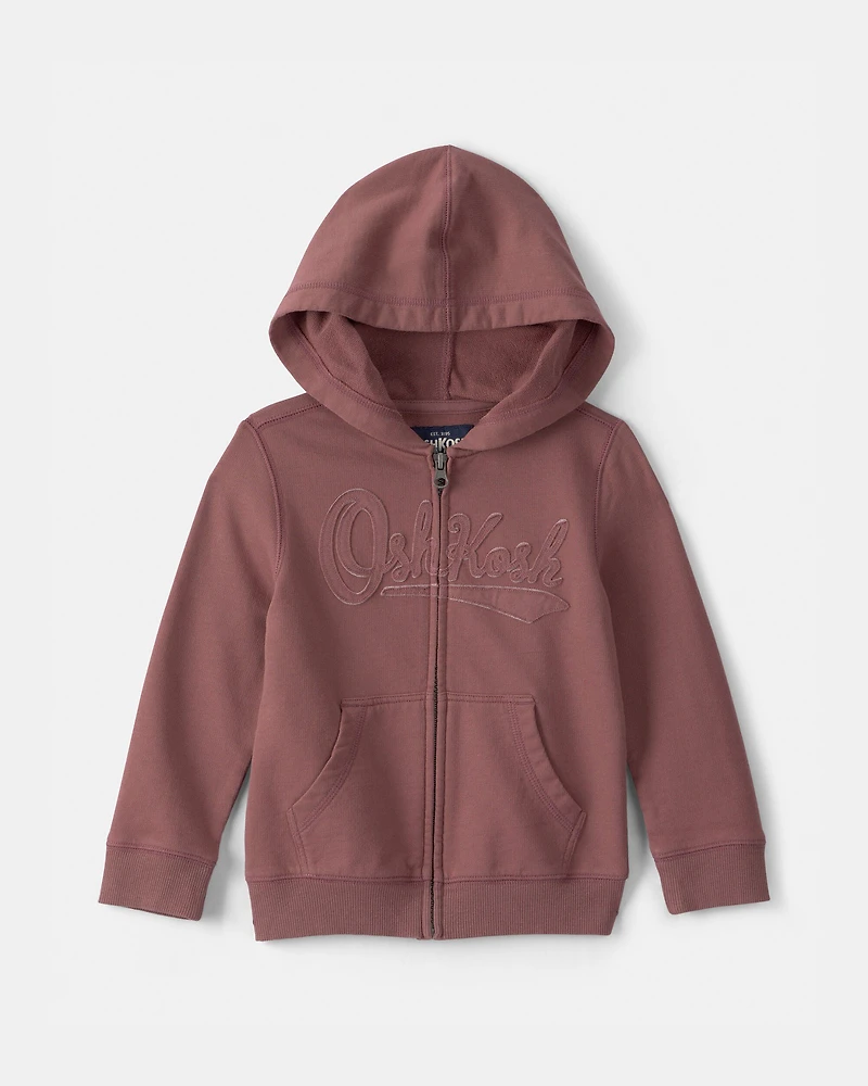 Toddler OshKosh Logo Zip-Up Hoodie