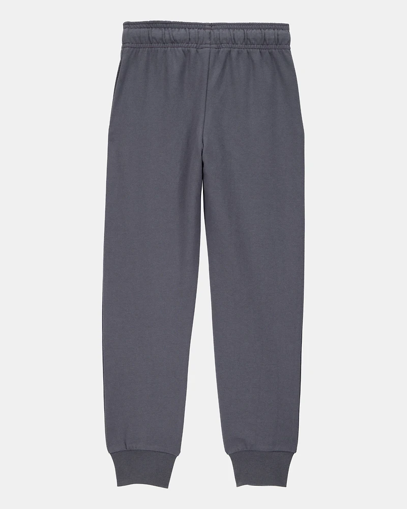 Boys Pull-On Drawstring Joggers - Dark Grey
