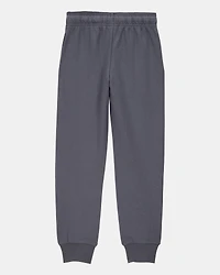 Boys Pull-On Drawstring Joggers - Dark Grey
