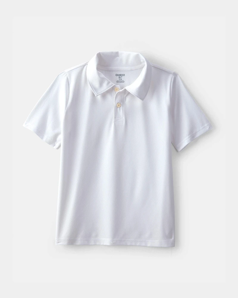 Boys -Pack Uniform Active Polo Shirts