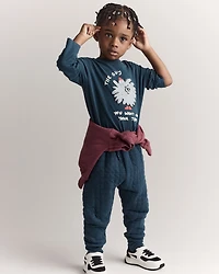 Toddler No-Seam Jogger Pant - Deep Teal