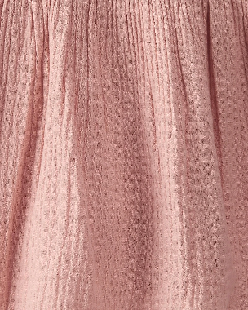 Baby Organic Cotton Gauze Dress