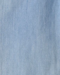 Toddler Girl Organic Cotton Chambray Pants