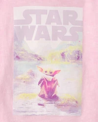 Toddler Girl Star Wars  Graphic Tee - Pink