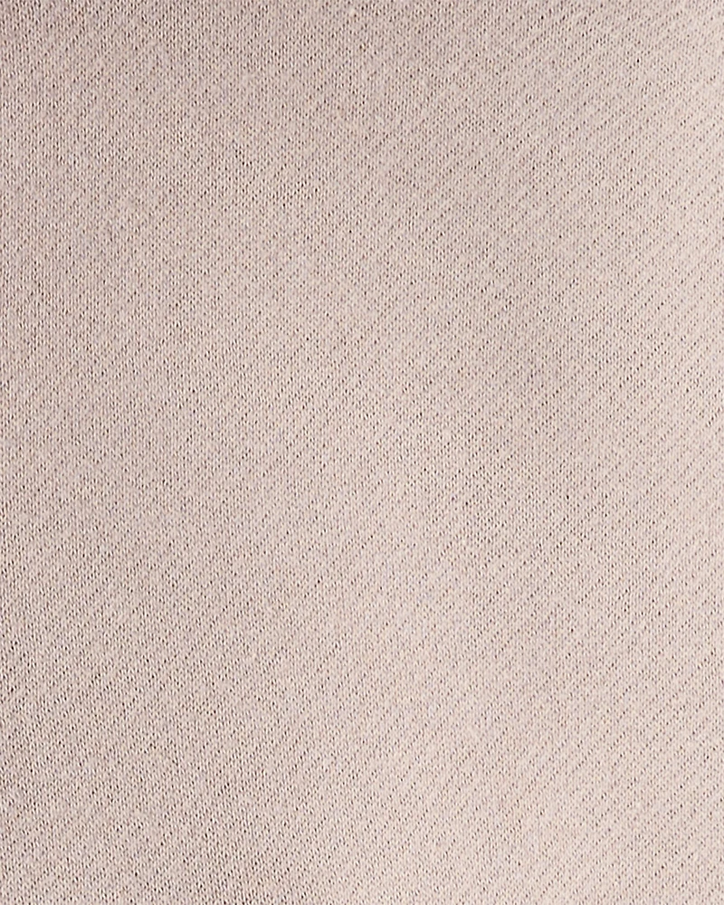 Toddler Girl 2-Piece Daydream Fleece Quarter-Zip Sweatshirt & Joggers Set - Brown