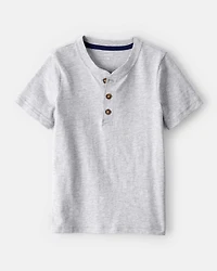 Toddler Boy Short-Sleeve Henley Tee