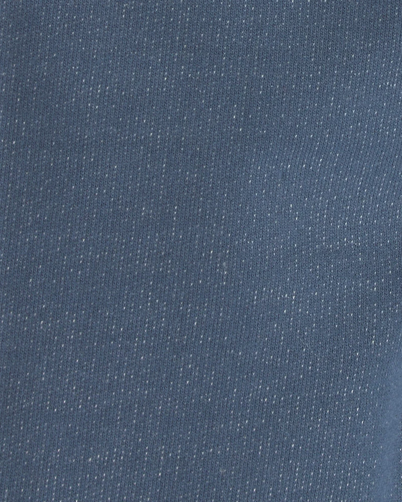 Baby Boy Knit Chambray Pants - Indigo