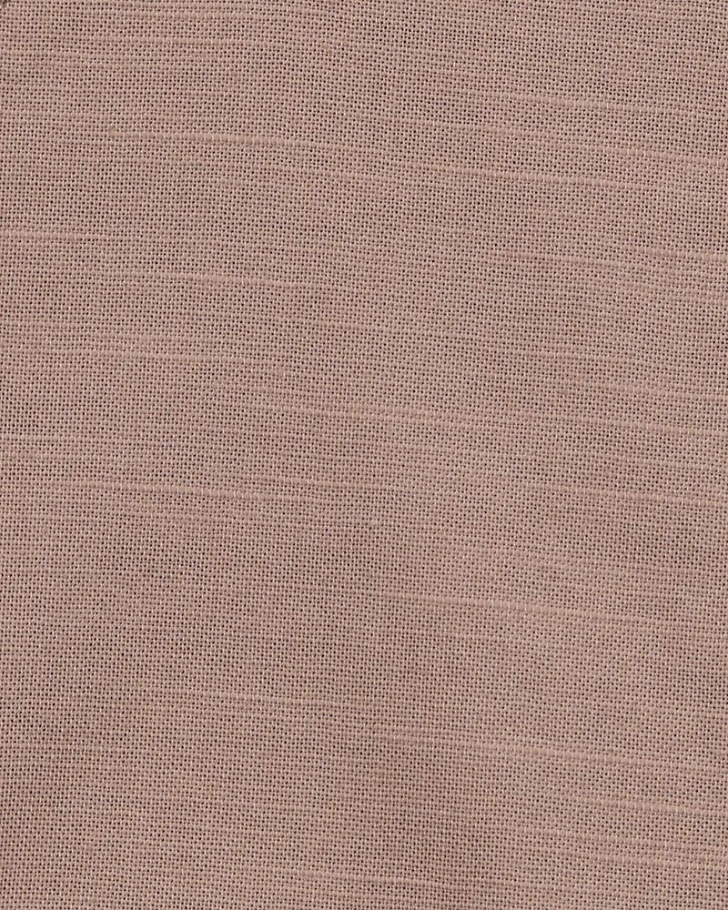 Baby Boy 2-Piece Sunset Tee & Shortall Set - Brown