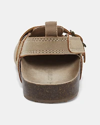 Toddler Casual Slip-On Clogs - Tan