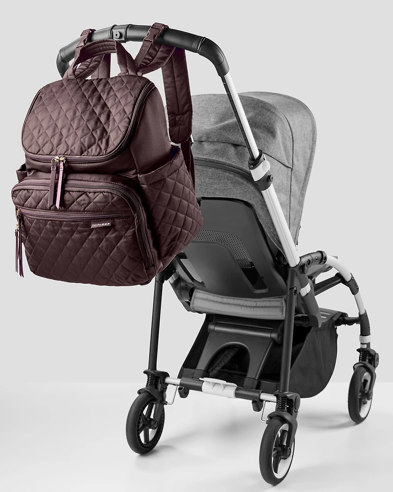 Forma Backpack Diaper Bag - Chocolate