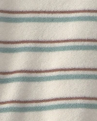 Toddler 2-Piece Terry Top & Short Set Made with Organic Cotton in Stripes