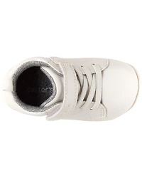 Every Step® First Walker High-Top Sneakers - White