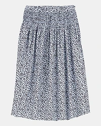 Kid Floral Maxi Skirt - Blue