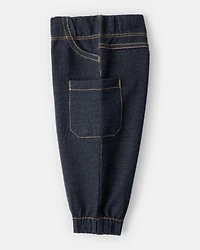 Baby Boy 3-Piece Fair Isle Sherpa Vest Outfit Set - Khaki