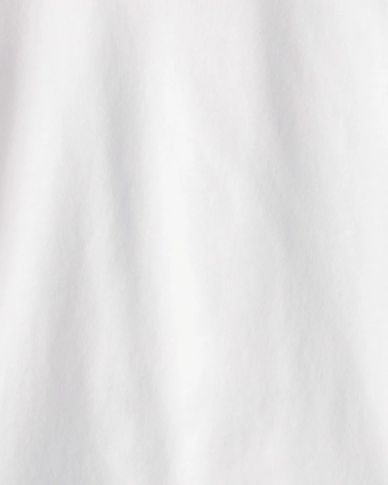 Boys 3-Pack Long-Sleeve Undershirts - White