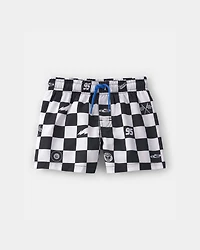 Toddler Boy 2-Piece ©Disney/Pixar Cars Rashguard & Swim Trunk Set - Blue