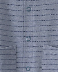 Baby Boy Striped Jumpsuit - Blue