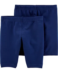 Girls 2-Pack Bike Shorts