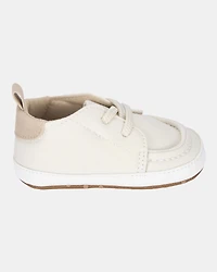 Baby Boy Casual Boat Shoes - White
