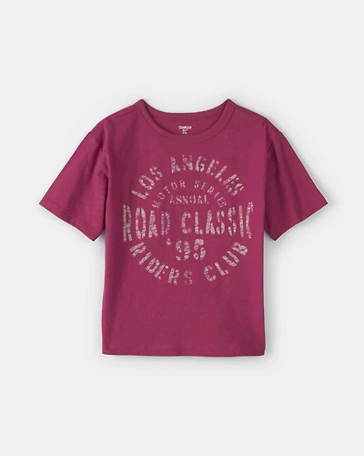 Boys 'Los Angeles' Graphic Tee - Red