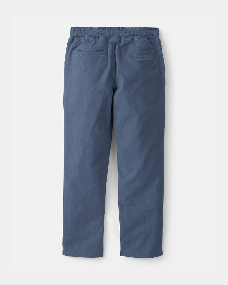 Boys Pull-On Pants - Blue