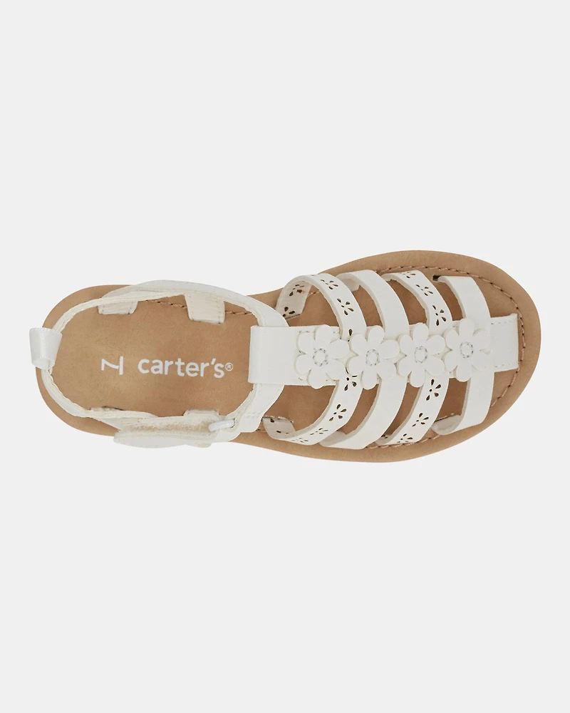 Toddler Casual Sandals - White