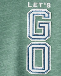 Toddler 2-Piece French Terry Sweatshirt & Pull-On Jogger Set - Green