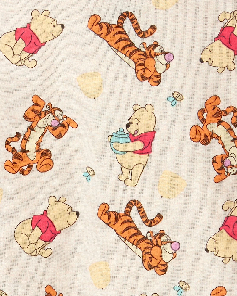Toddler Winnie The Pooh Snug Fit Cotton 2-Piece Pajamas - Beige