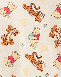 Toddler Winnie The Pooh Snug Fit Cotton 2-Piece Pajamas - Beige