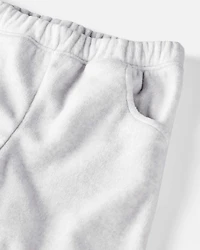 Toddler 2-Piece Recycled Microfleece Set - Grey