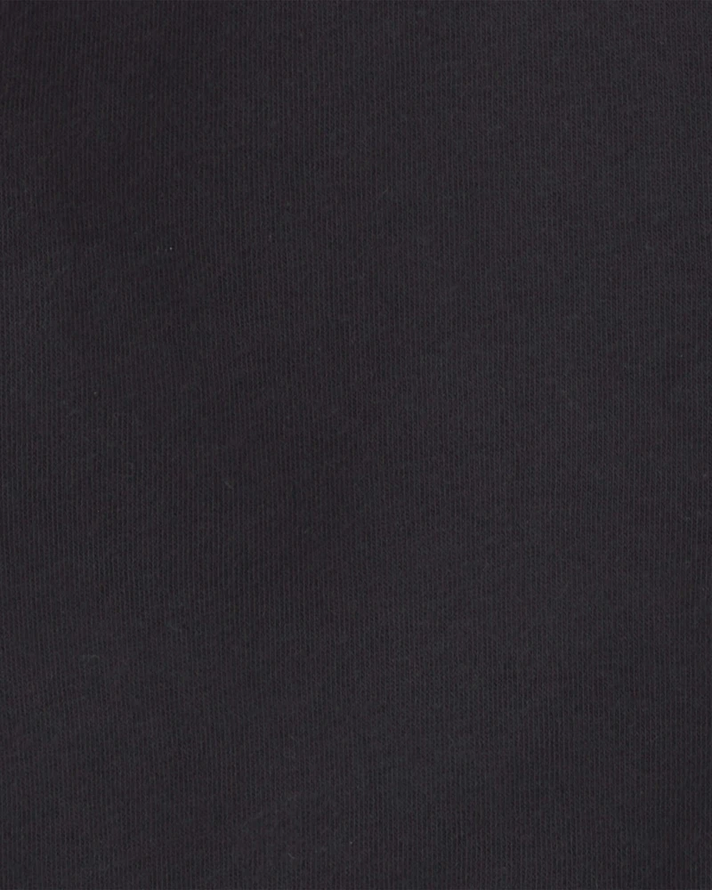 Boys Fleece Zip-Up Hoodie - Black