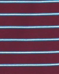Toddler Boy Striped T-Shirt - Burgundy/Blue