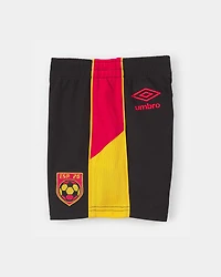 Toddler Umbro Spain Mesh Soccer Shorts - Red/Yellow/Black
