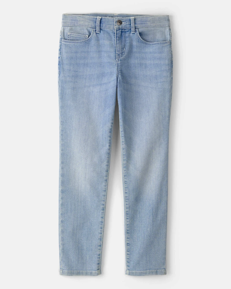 Kid Light Blue Wash Super Skinny-Leg Jeans