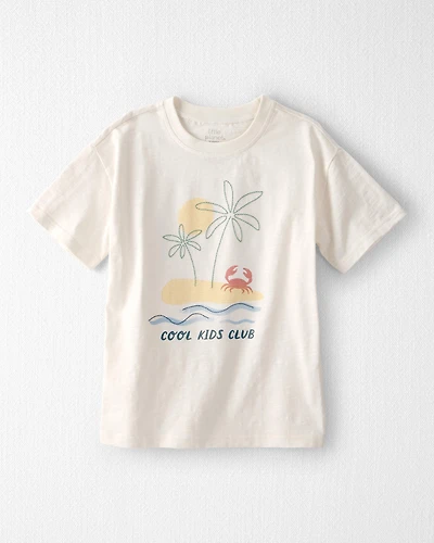 Kids Organic Cotton 'Cool Kids Club' Tee