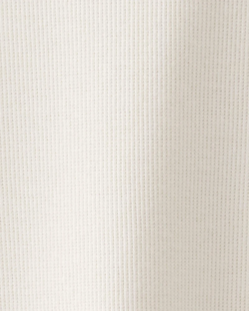 Toddler 2-Pack Organic Cotton Rib Mock Neck Tops