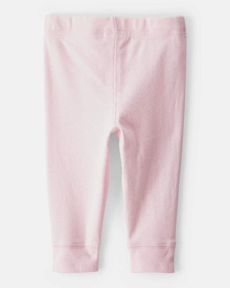 Baby Girl 2-Pack Ruffle-Detail Cotton Pants